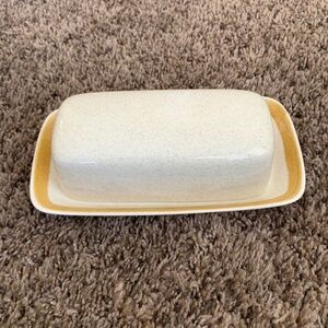 Mikasa Stone Manor Butter Dish Table Setting Serving Piece